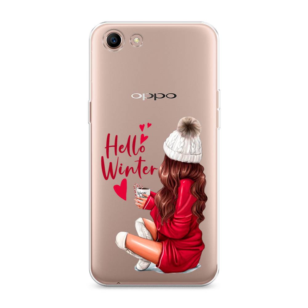 

Чехол для Oppo A83 "Hello winter", Красный;белый;коричневый, 250150-5
