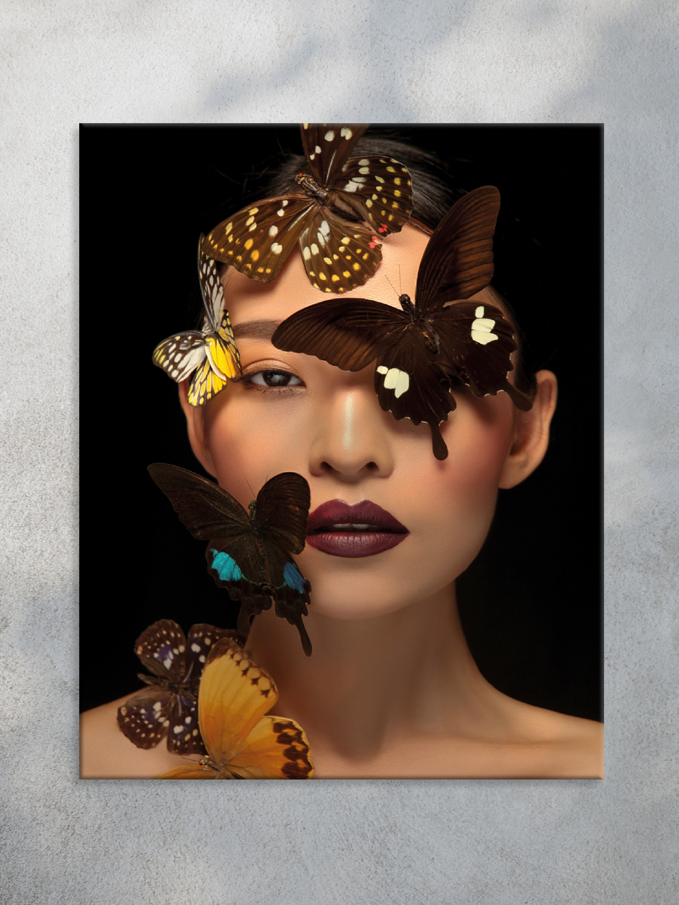 

Картина на холсте Postermarket Модель и бабочки, 40х50 см, CT3-226