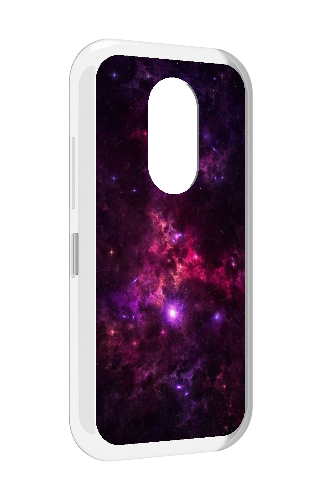 

Чехол MyPads фиолетовый-космос-с-облаками для Doogee S61 / S61 Pro, Прозрачный, Tocco