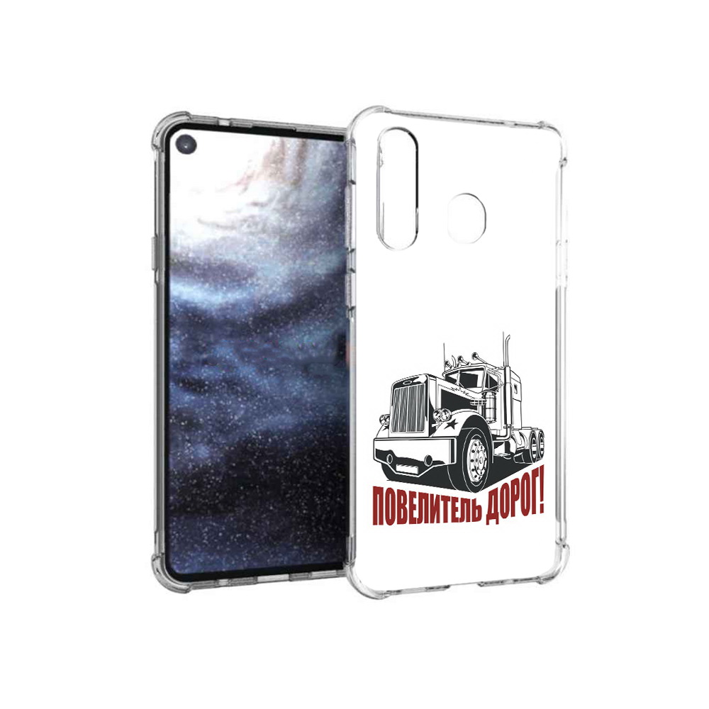 Чехол MyPads Tocco для Samsung Galaxy A8s повелитель дорог (PT124633.501.547)