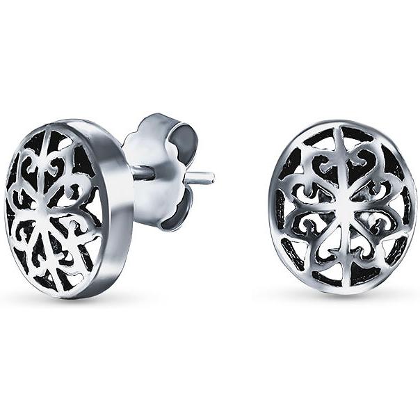 

Серьги-пусеты из серебра Silver Wings 020021-40-257, без вставки, 020021-40-257