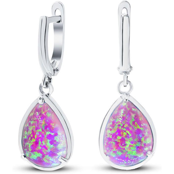 

Серьги женские из серебра Silver Wings 220012-32o-136-248, опал, 220012-32o-136-248