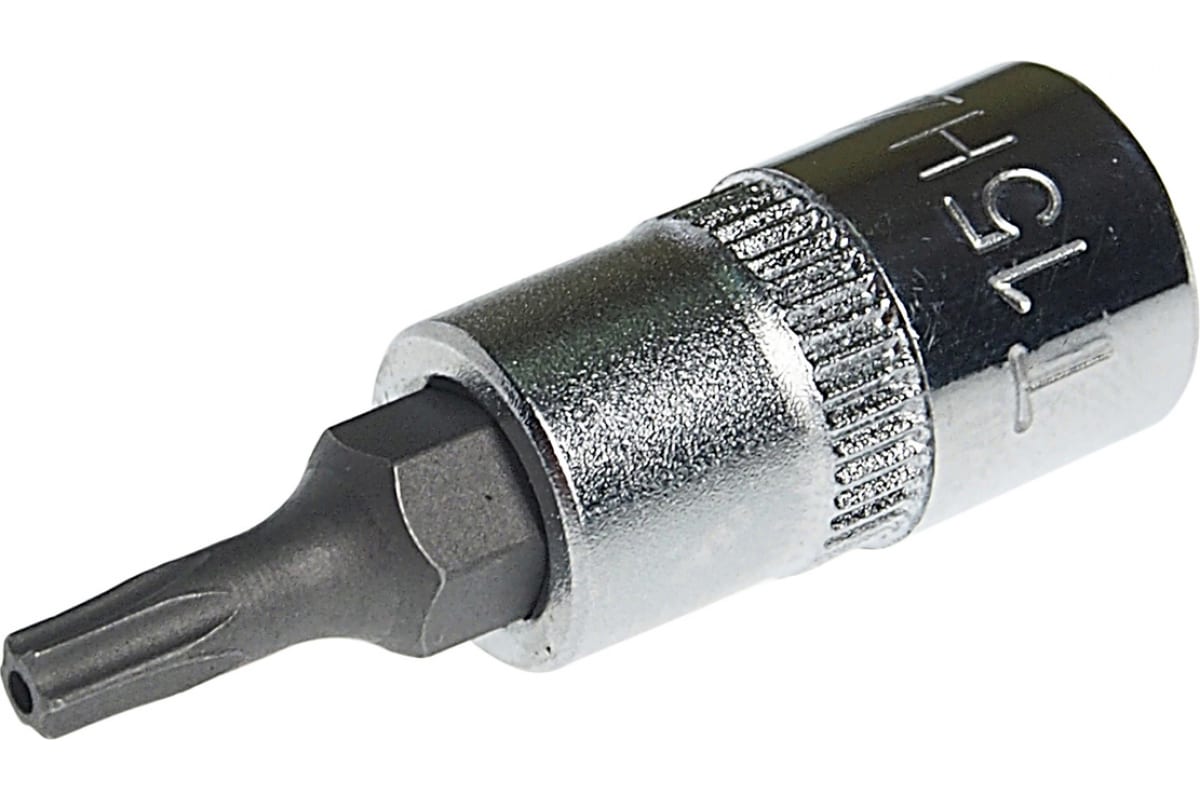 

Головка с насадкой torx с отверстием 1/4 х t15h, длина 37мм