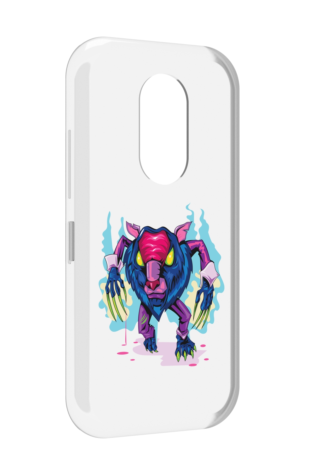 

Чехол MyPads фиолетовая-россомаха для Doogee S61 / S61 Pro, Прозрачный, Tocco