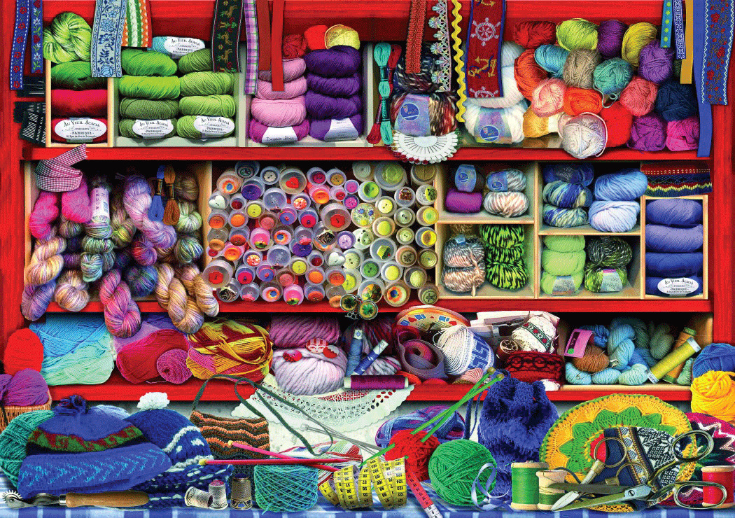 

Пазл Bluebird Wool Shelf 1000 эл. BL70478