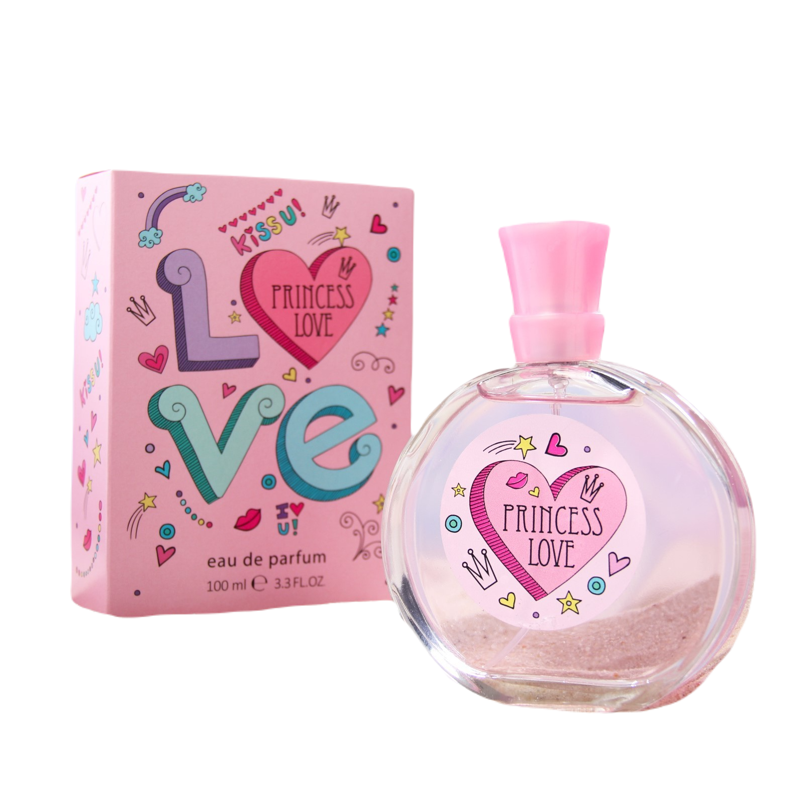 фото Туалетная вода женская princess love (принцесса лав), 100мл. parfum delta