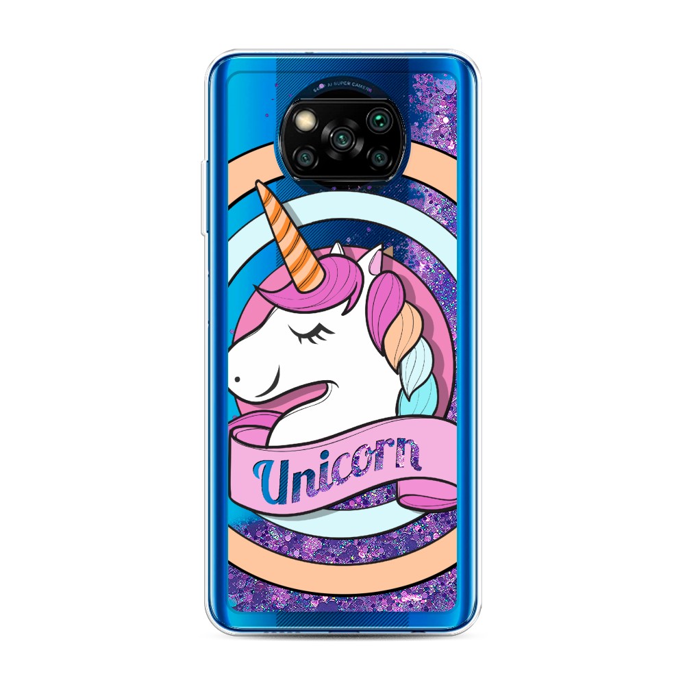 

Чехол Awog на Poco X3/X3 Pro "Unicorn зефирный", Разноцветный, 39292-1