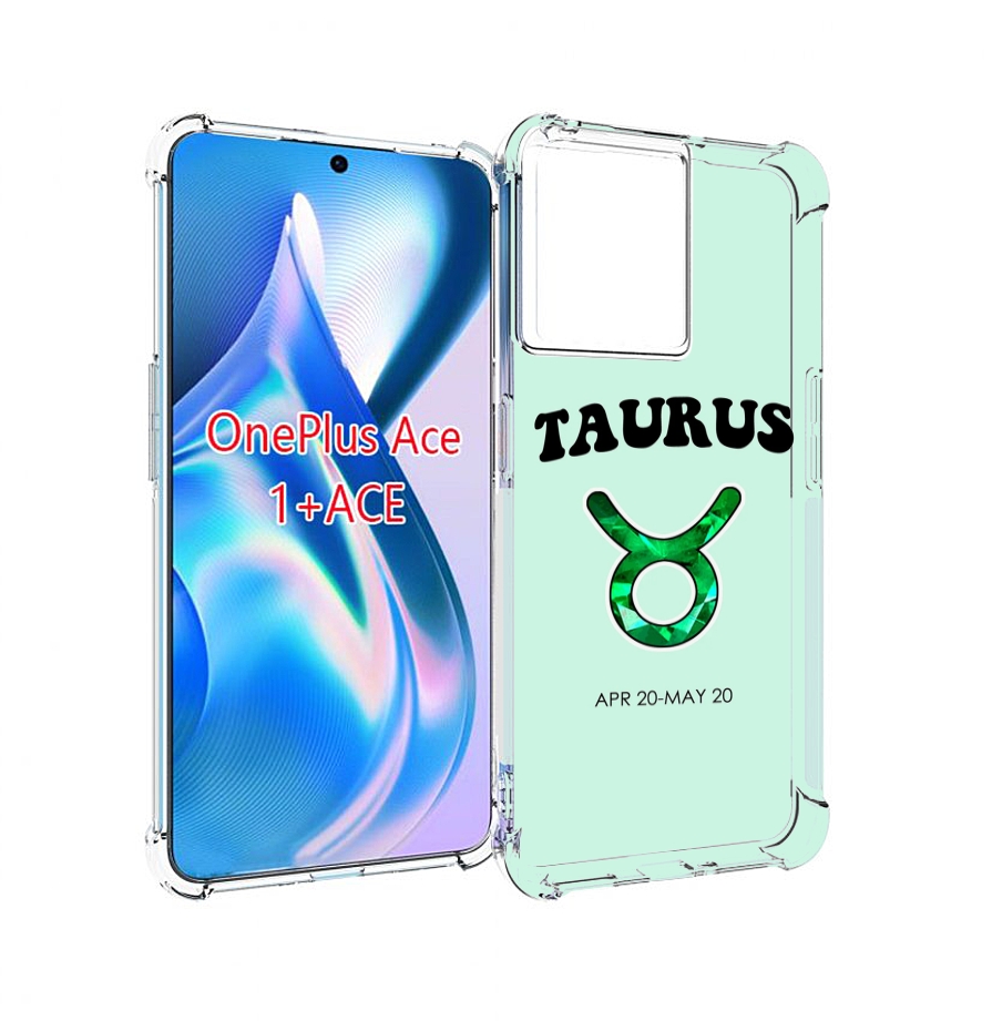 

Чехол MyPads знак-зодиака-телец-1 для OnePlus Ace, Прозрачный, Tocco