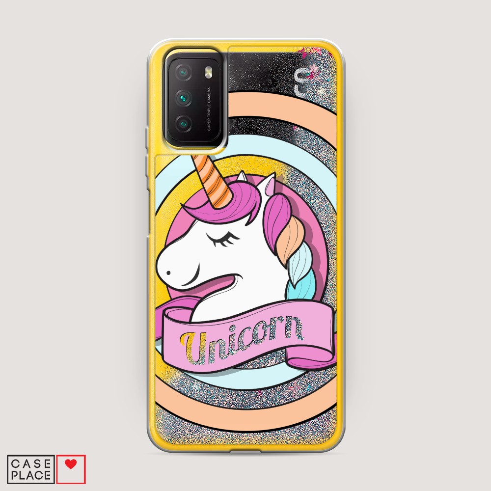 

Чехол Awog на Poco M3 "Unicorn зефирный", Разноцветный, 39591-1