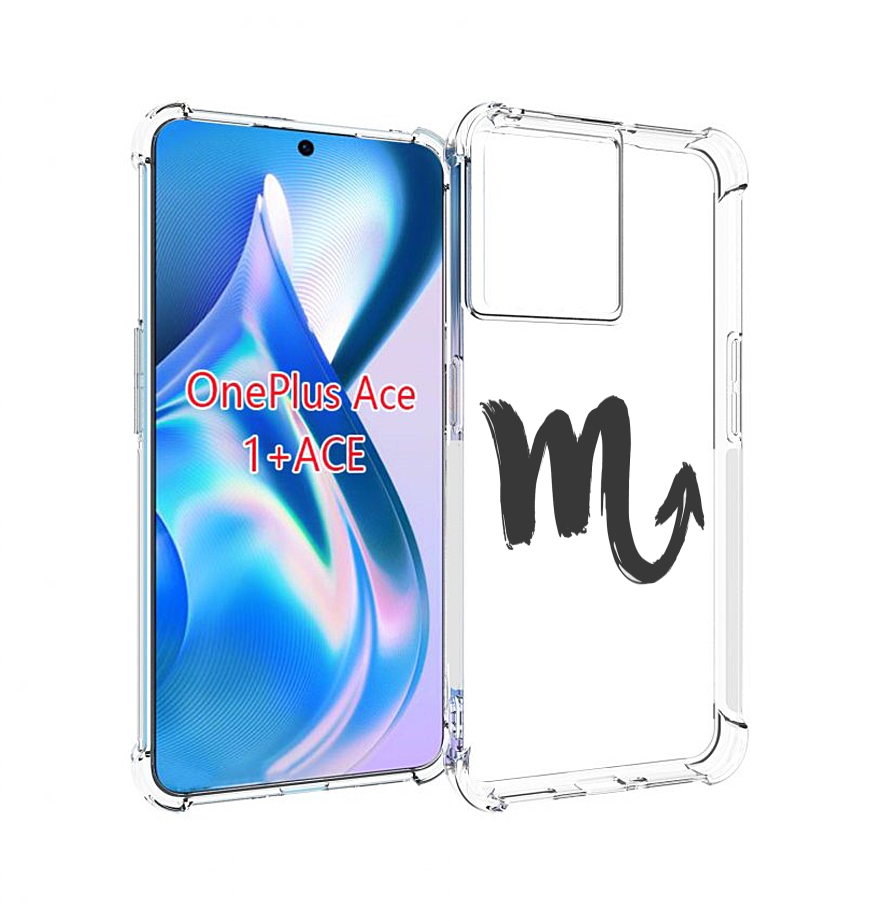 

Чехол MyPads знак-зодиака-скорпион-7 для OnePlus Ace, Прозрачный, Tocco