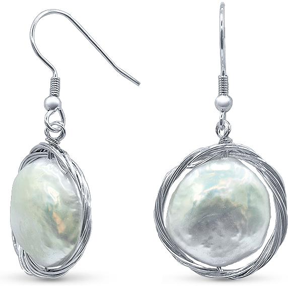 

Серьги женские из серебра Silver Wings 02ea1875a-204, жемчуг, 02ea1875a-204