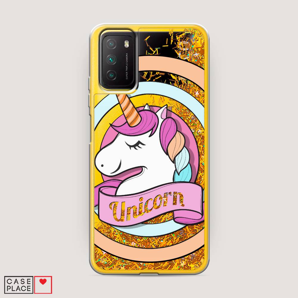 

Чехол Awog на Poco M3 "Unicorn зефирный", Разноцветный, 39590-1