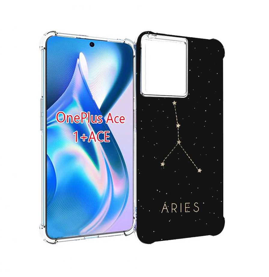 

Чехол MyPads знак-зодиака-овен-3 для OnePlus Ace, Прозрачный, Tocco