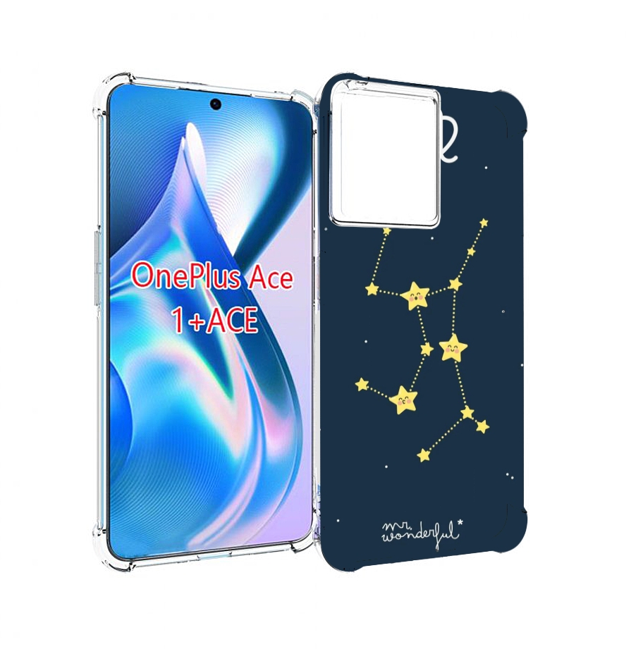 

Чехол MyPads знак-зодиака-дева-3 для OnePlus Ace, Прозрачный, Tocco