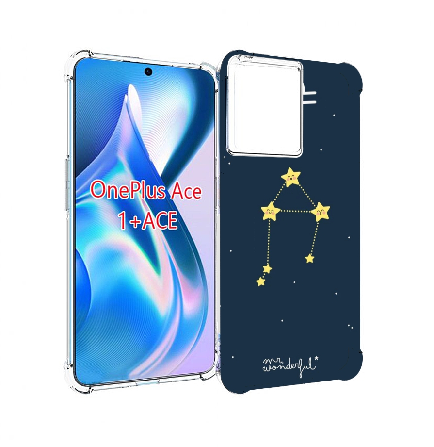 

Чехол MyPads знак-зодиака-весы-1 для OnePlus Ace, Прозрачный, Tocco