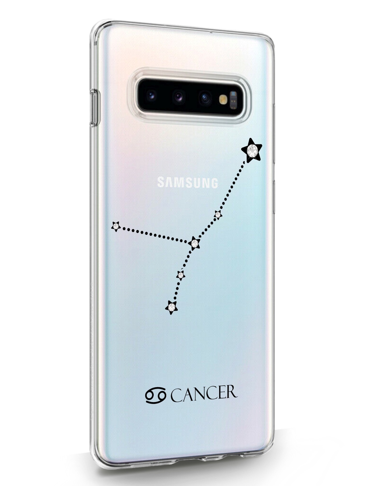 

Чехол MustHaveCase для Samsung Galaxy S10 Plus Знак зодиака Рак прозрачный, Samsung Galaxy S10 Plus Знак зодиака Рак Cancer
