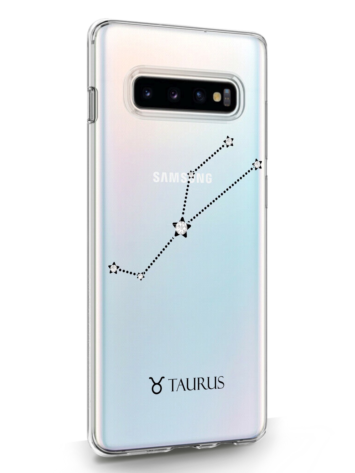 

Чехол MustHaveCase для Samsung Galaxy S10 Plus Знак зодиака Телец прозрачный, Samsung Galaxy S10 Plus Знак зодиака Телец Taurus