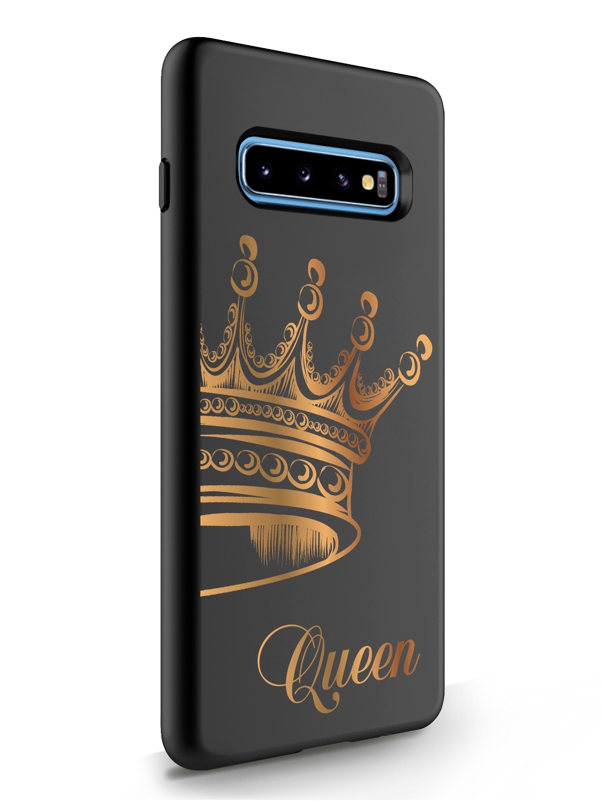 фото Чехол musthavecase для samsung galaxy s10 plus queen черный