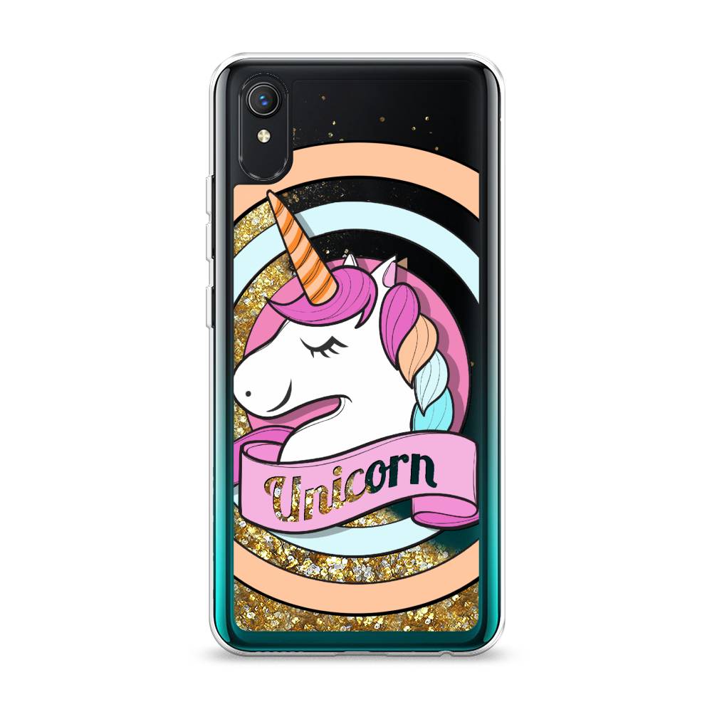 

Жидкий чехол с блестками "Unicorn зефирный" на Vivo Y1s, 263290-1