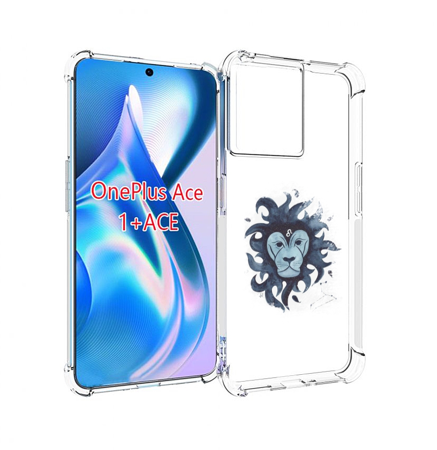 

Чехол MyPads знак зодиака лев 5 для OnePlus Ace, Прозрачный, Tocco