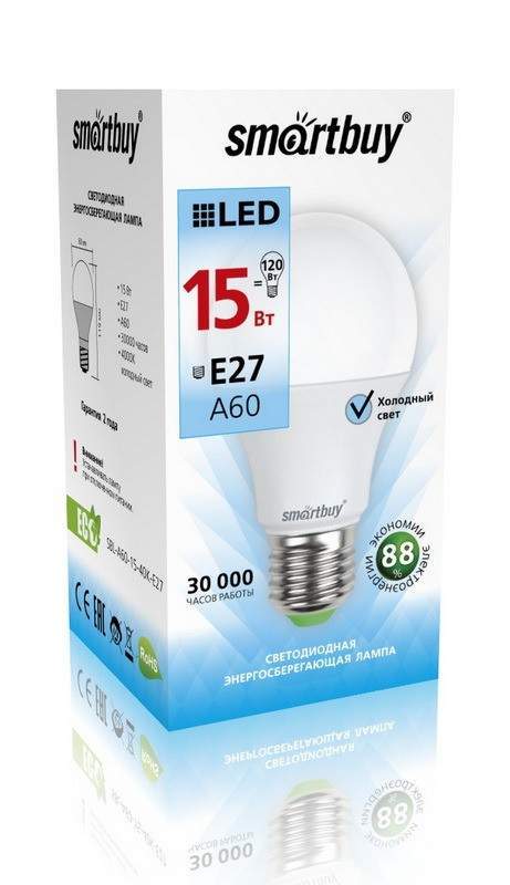 

Лампочки SmartBuy 121252