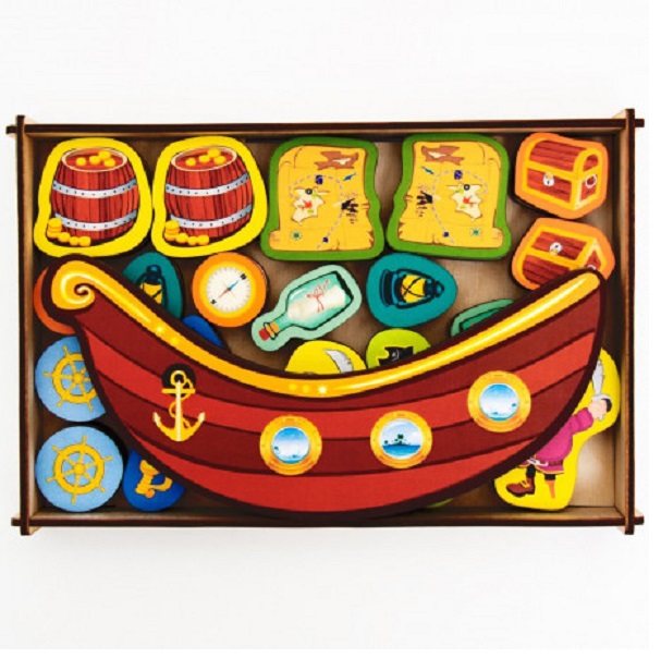 фото Балансир пиратский корабль сибирские игрушки