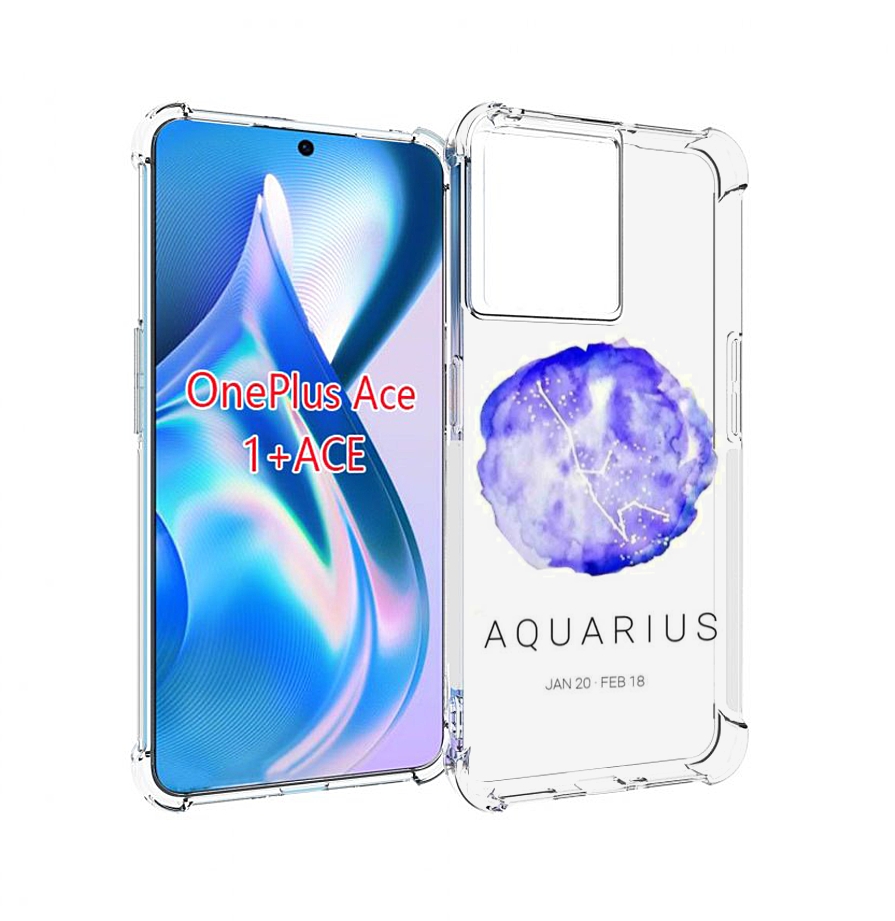 

Чехол MyPads знак зодиака водолеи 5 для OnePlus Ace, Прозрачный, Tocco