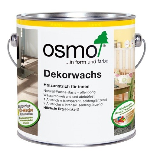 

Osmo Цветные масла ИНТЕНСИВ Dekorwachs Intensive TÖNE (0,125 л 3186 Белый матовый )