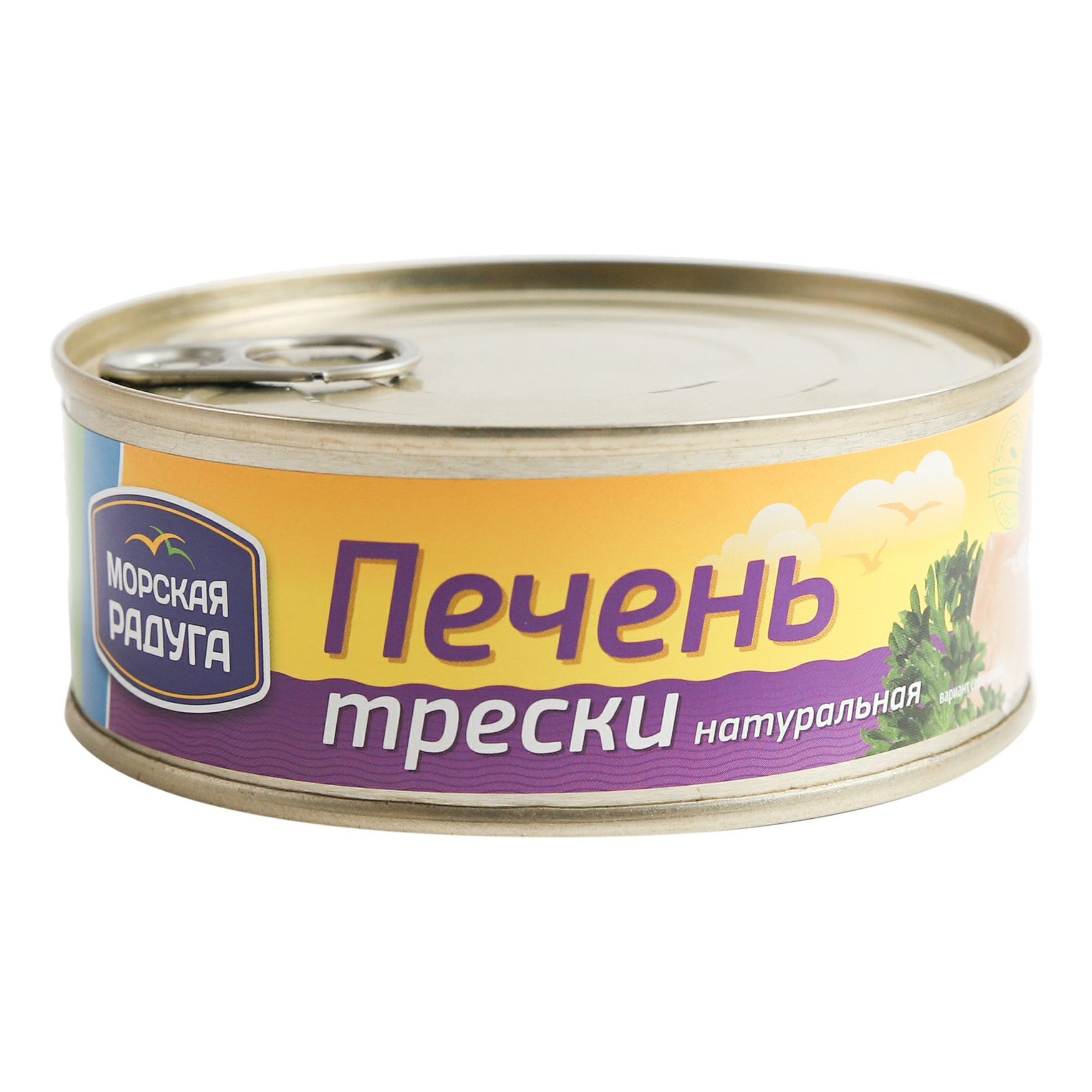 

Печень Морская Радуга трески натуральная 230 г