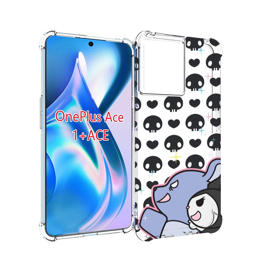 

Чехол MyPads злые-мини-животные детский для OnePlus Ace, Прозрачный, Tocco