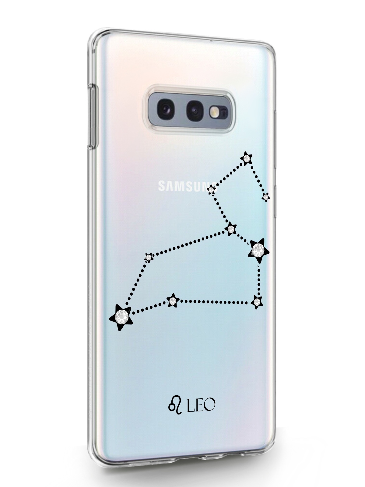 

Чехол MustHaveCase для Samsung Galaxy S10E Знак зодиака Лев черный прозрачный, Samsung Galaxy S10E Знак зодиака Лев Leo