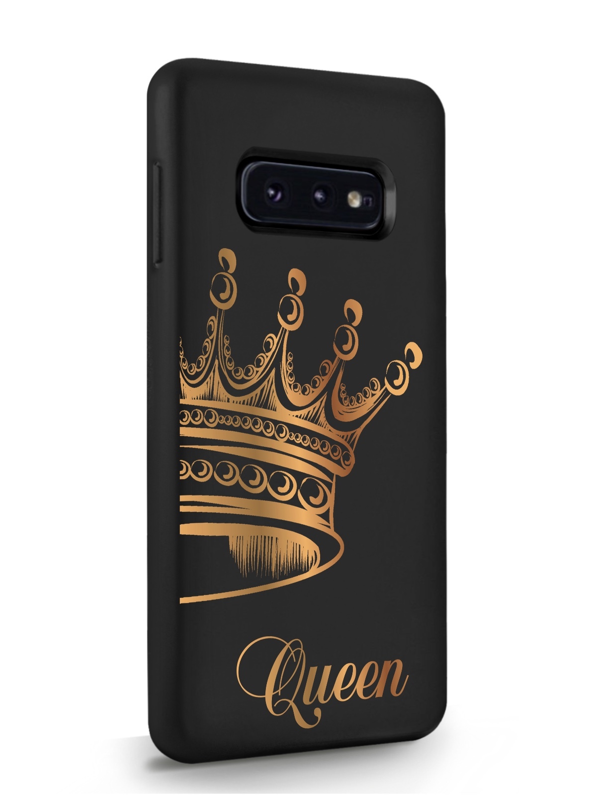 фото Чехол musthavecase для samsung galaxy s10e queen черный