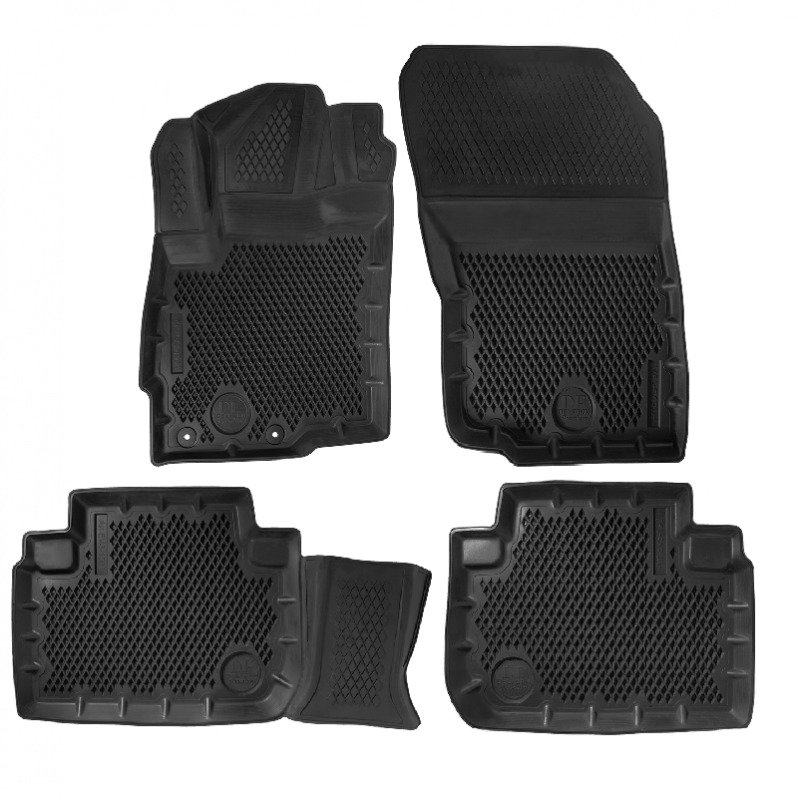фото Коврики delform eva 3d для mitsubishi outlander ii xl 2 хл (2005-2013)