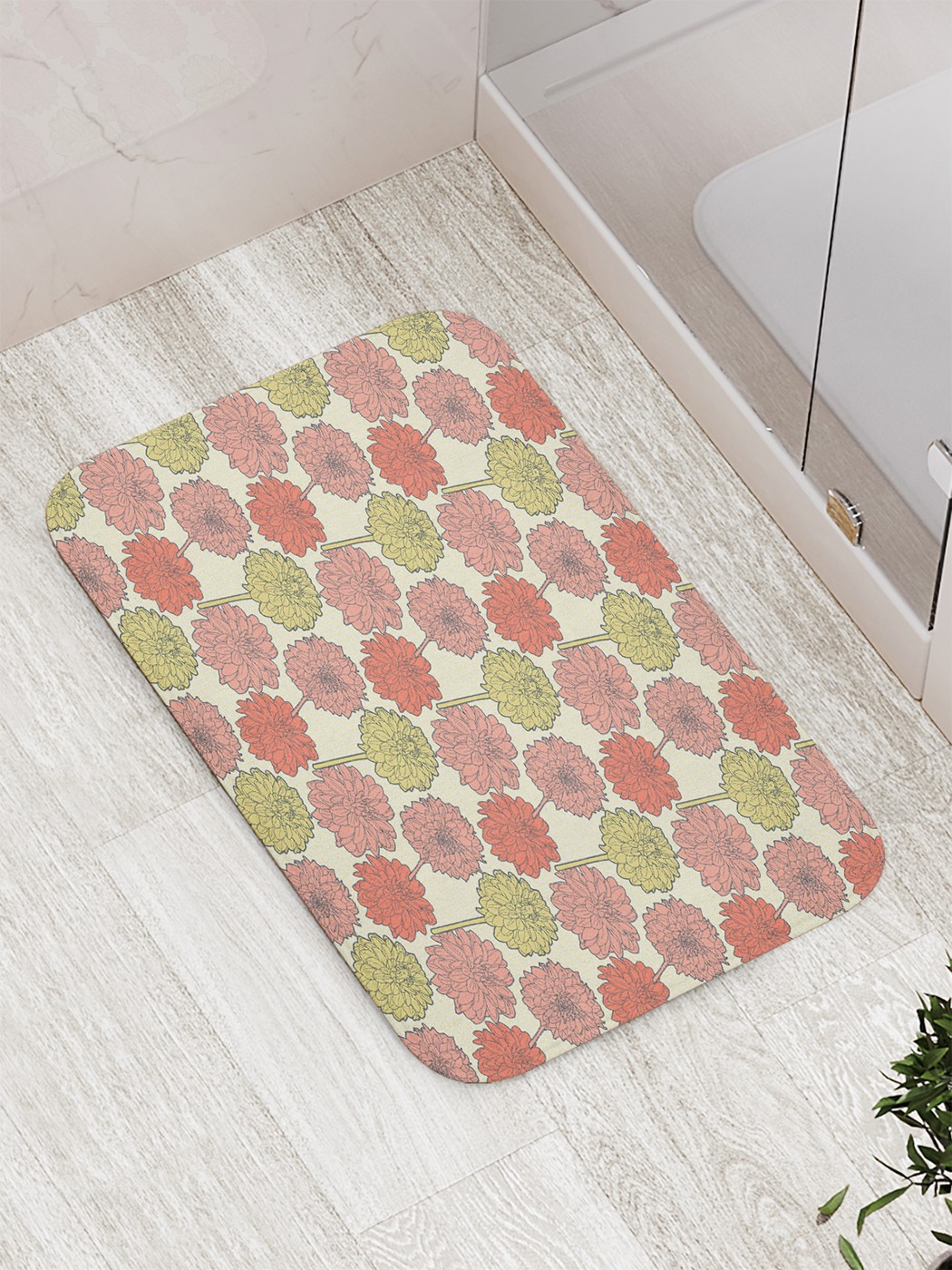 

bath_69594 Коврик противоскользящий для ванной, сауны, бассейна, 77х52 см