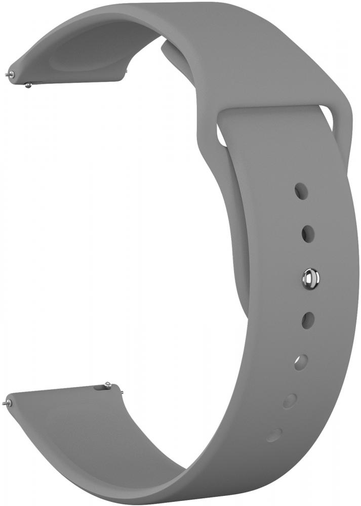 

Ремешок силиконовый GSMIN Sport Band 20 для Ticwatch 2 / E (Серый), Ремешок силиконовый GSMIN Sport Band 20 для Ticwatch 2 / E