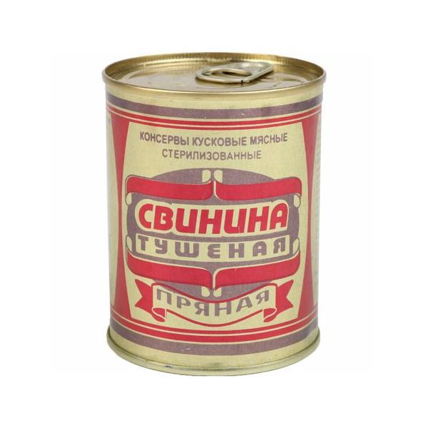 Свинина тушеная Березовский мясоконсервный комбинат 338 г 415₽