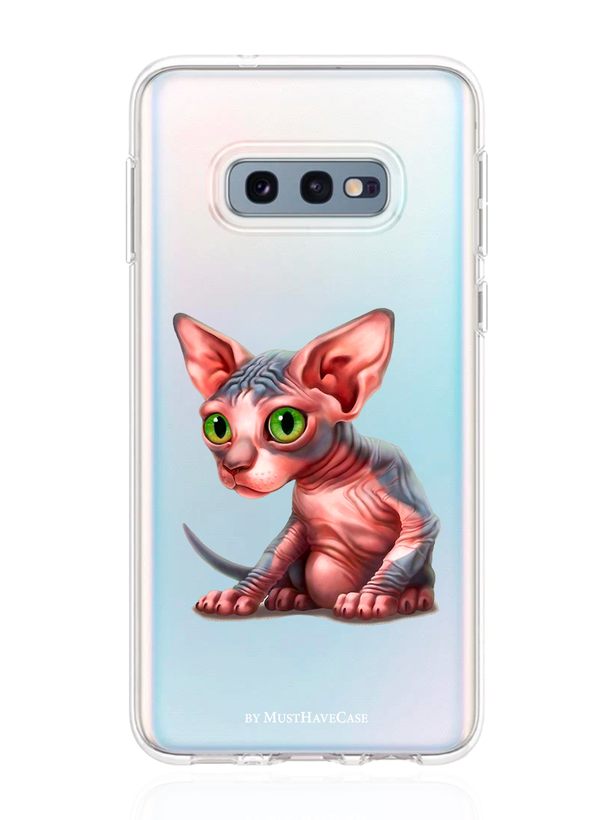 

Чехол MustHaveCase для Samsung Galaxy S10E Сфинкс прозрачный, Samsung Galaxy S10E Sphinx/ Сфинкс