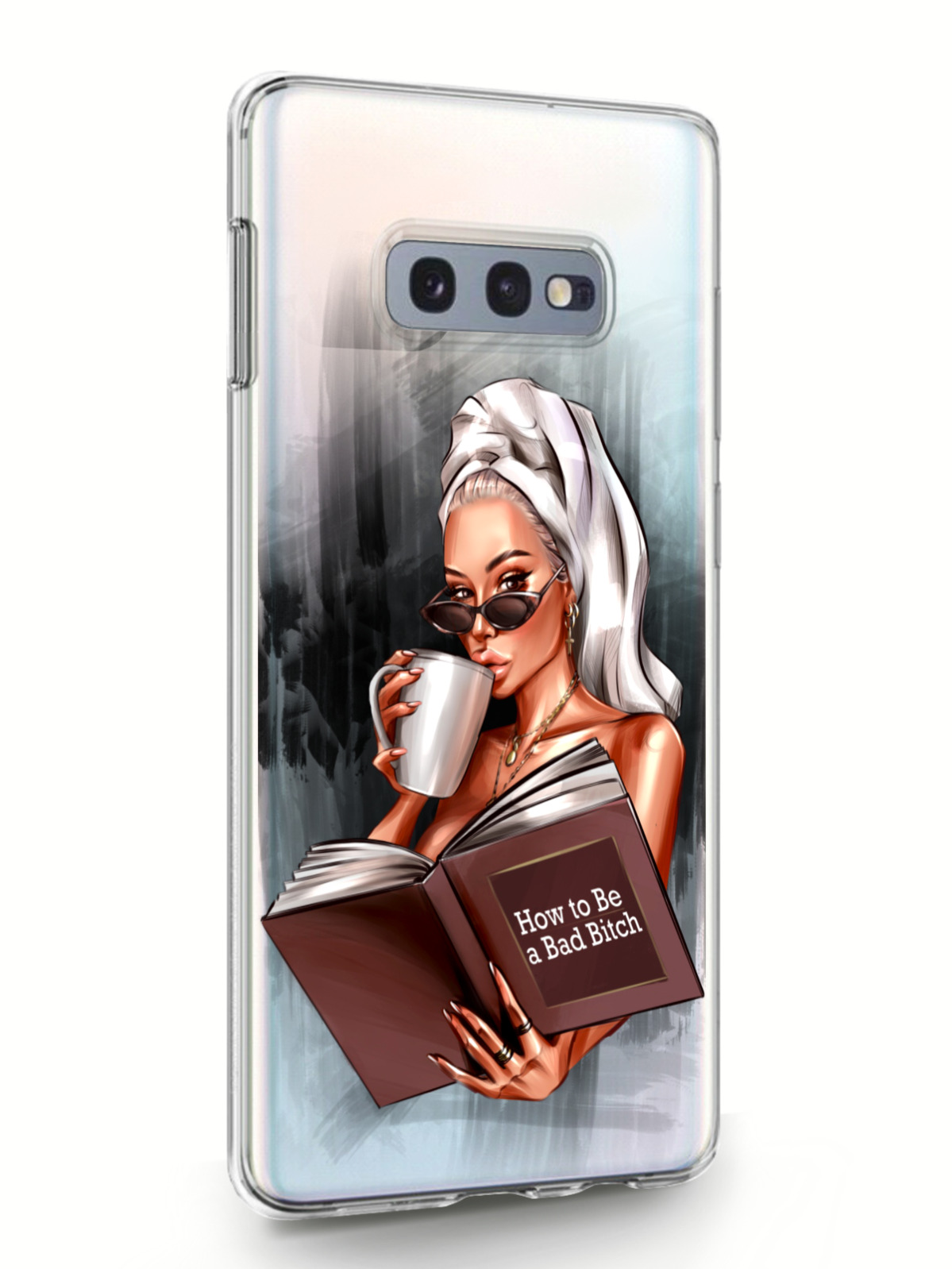 фото Чехол musthavecase для samsung galaxy s10e how to be a bad bitch прозрачный