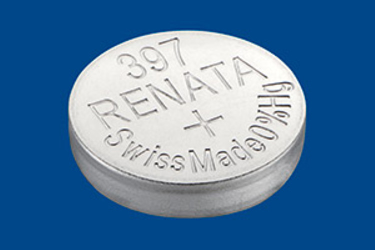 

Батарейка Renata 397 (SR726SW, V397), 1.55V, 32 mAh, 1 штука, 397