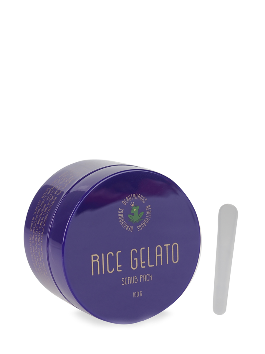 фото Рисовый скраб rice gelatto scrub pack beautydrugs