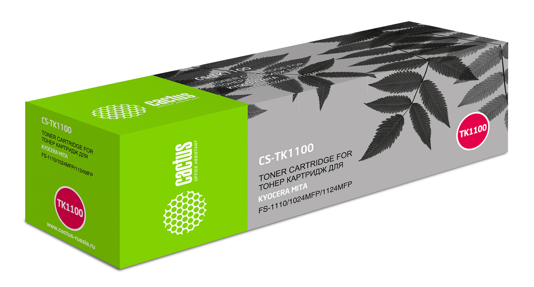 

Картридж CACTUS TK-1100 черный, совместимый, TK-1100