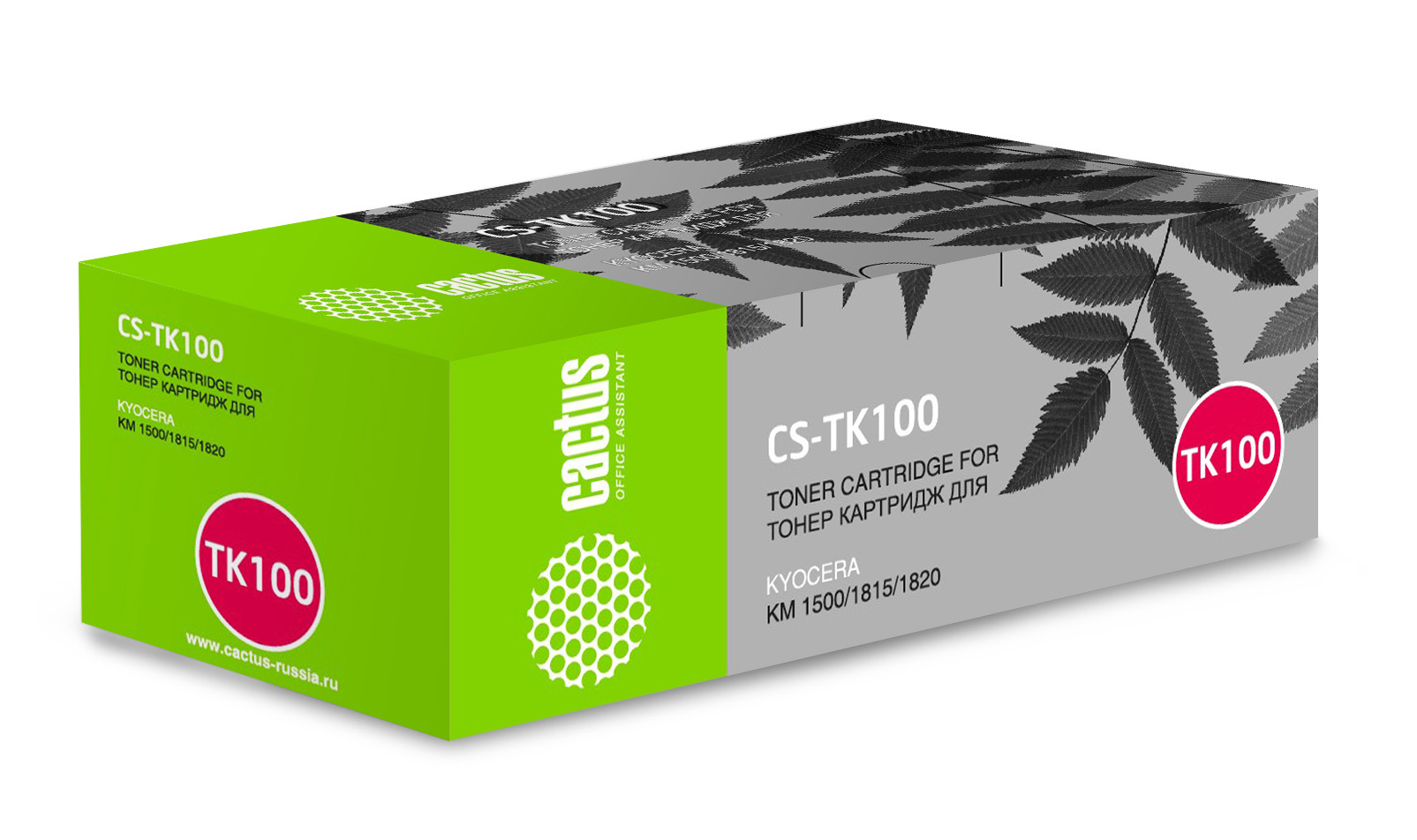 

Картридж CACTUS TK-100 черный, совместимый, TK-100