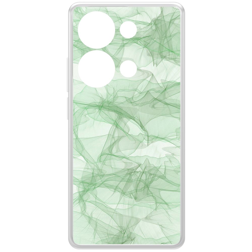 

Чехол-накладка Krutoff Clear Case Абстракт 8 для Xiaomi Poco M6 Pro 4G, Прозрачный