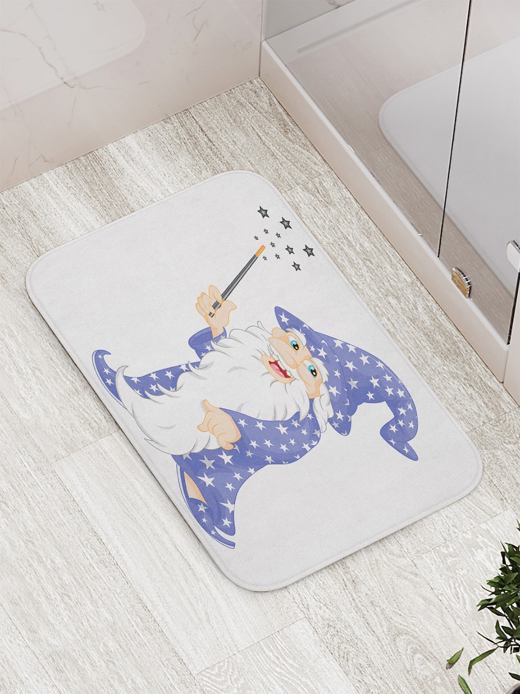 

bath_69482 Коврик противоскользящий для ванной, сауны, бассейна, 77х52 см