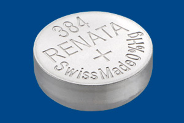 Батарейка Renata 384 (SR41SW, V384), 1.55V, 45 mAh, 1 штука