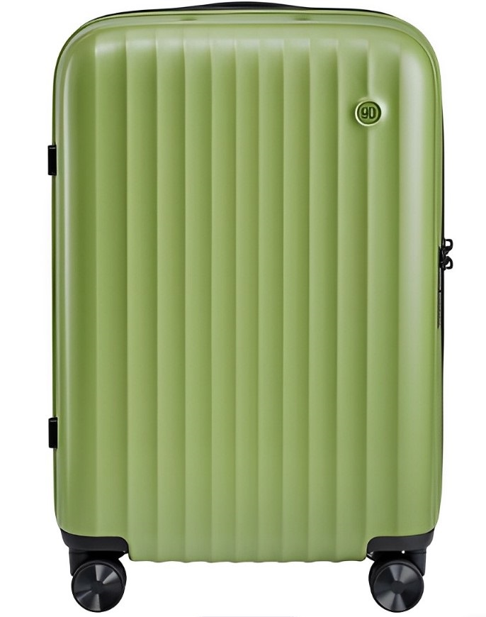 Чемодан унисекс Ninetygo Elbe Luggage green, 69,5х47,5х27,5 см зеленый