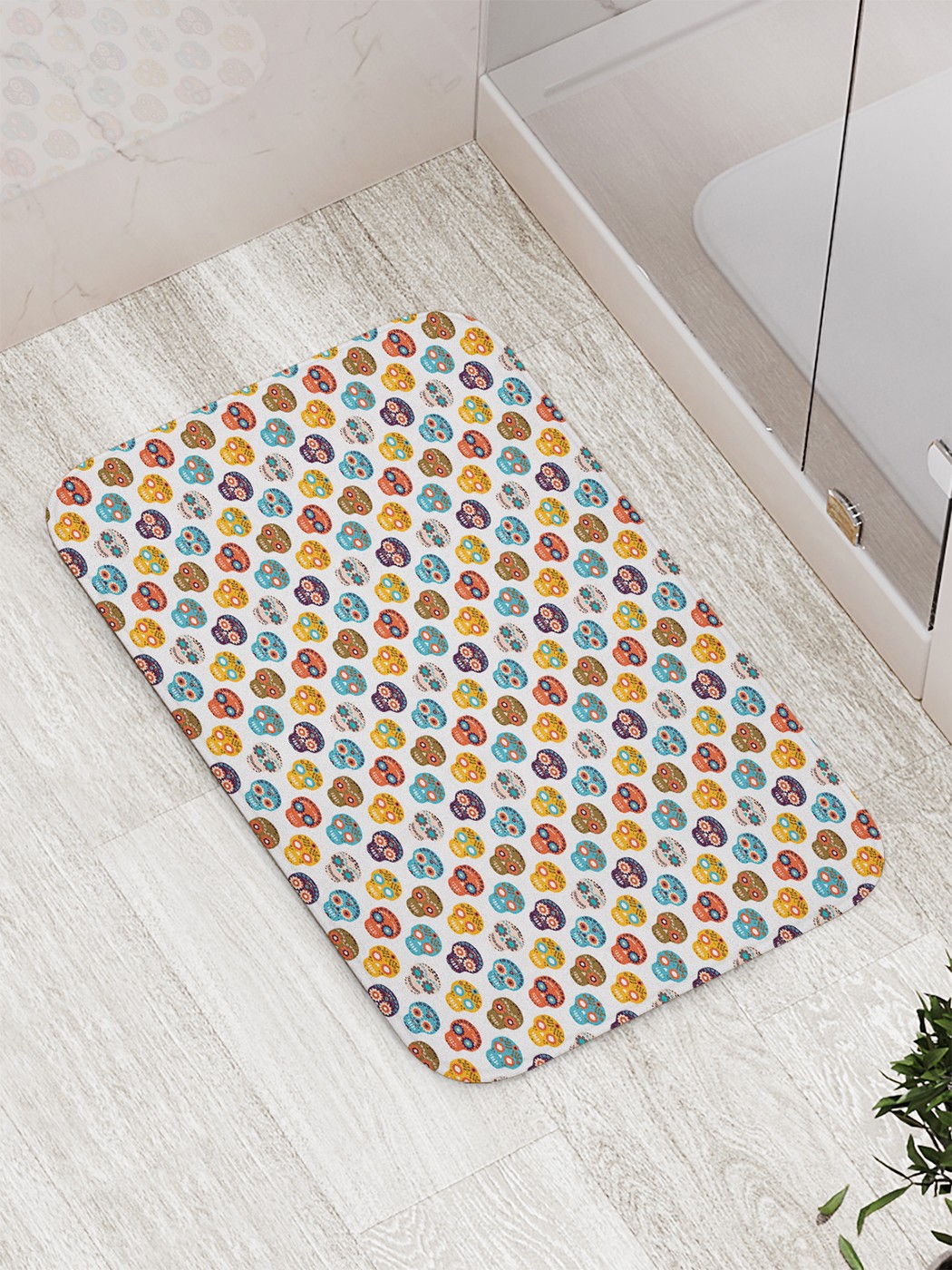 

bath_67848 Коврик противоскользящий для ванной, сауны, бассейна, 77х52 см