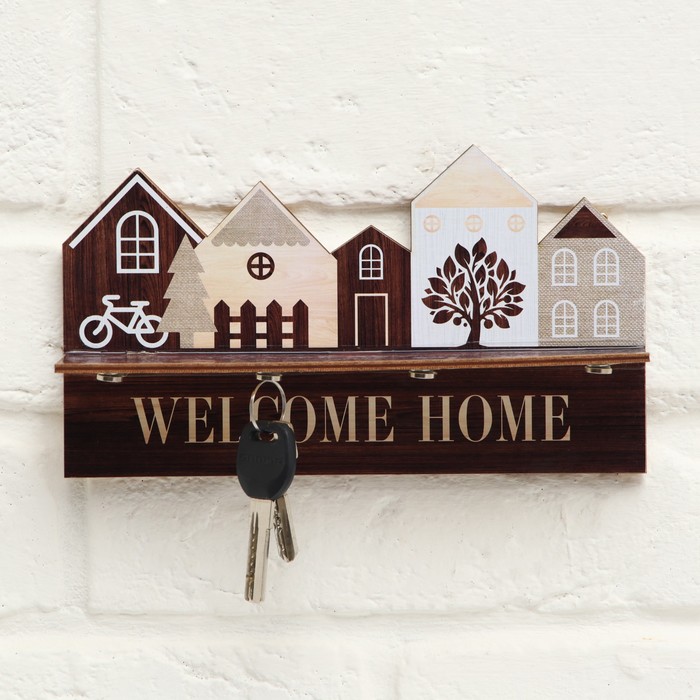 

Ключница с магнитами "Welcome"