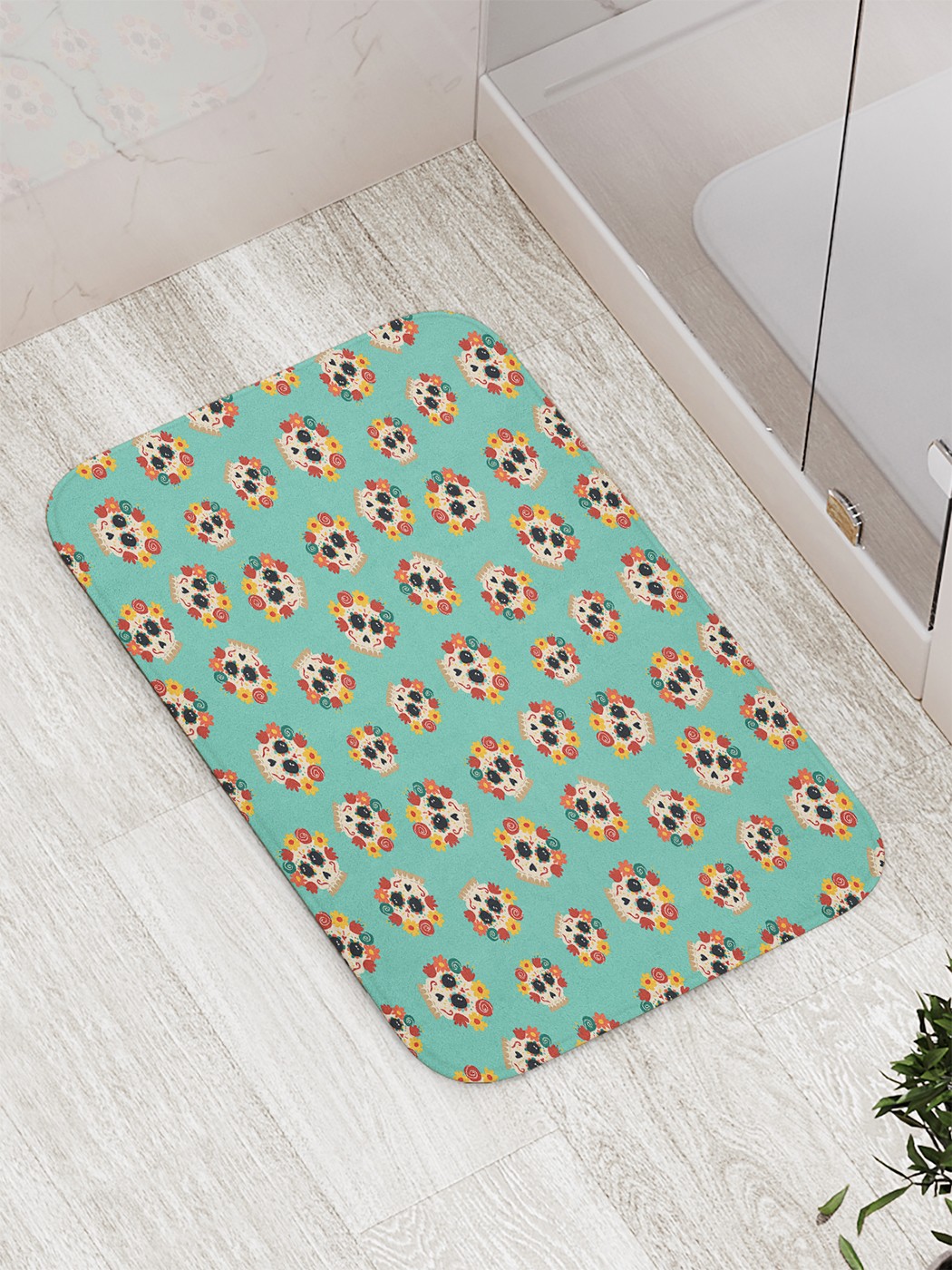 

bath_67844 Коврик противоскользящий для ванной, сауны, бассейна, 77х52 см