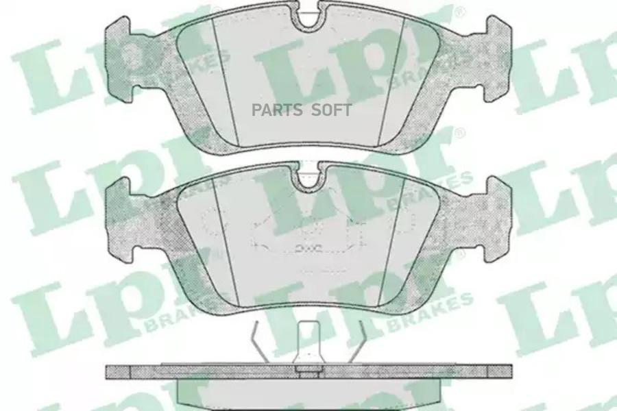 

Тормозные колодки Lpr дисковые 05P331